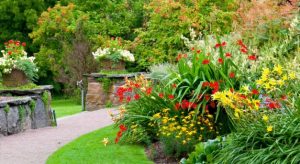 The role of flowers in softscape landscaping design