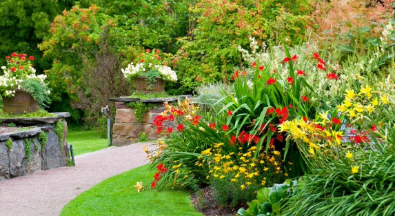 The role of flowers in softscape landscaping design